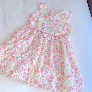 Little girls floral dress